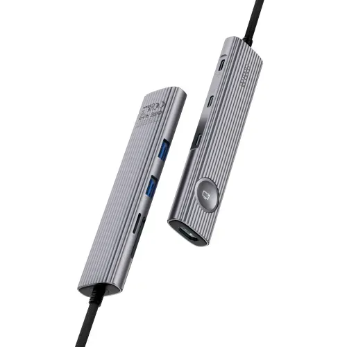WiWU Travel Wi-HB001 8-in-1 Type-C Hub